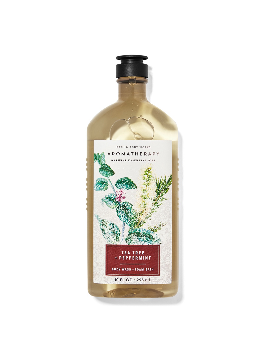 

Bath & Body Works Aromatherapy Tea Tree + Peppermint Body Wash + Foam Bath - 295ml, Beige