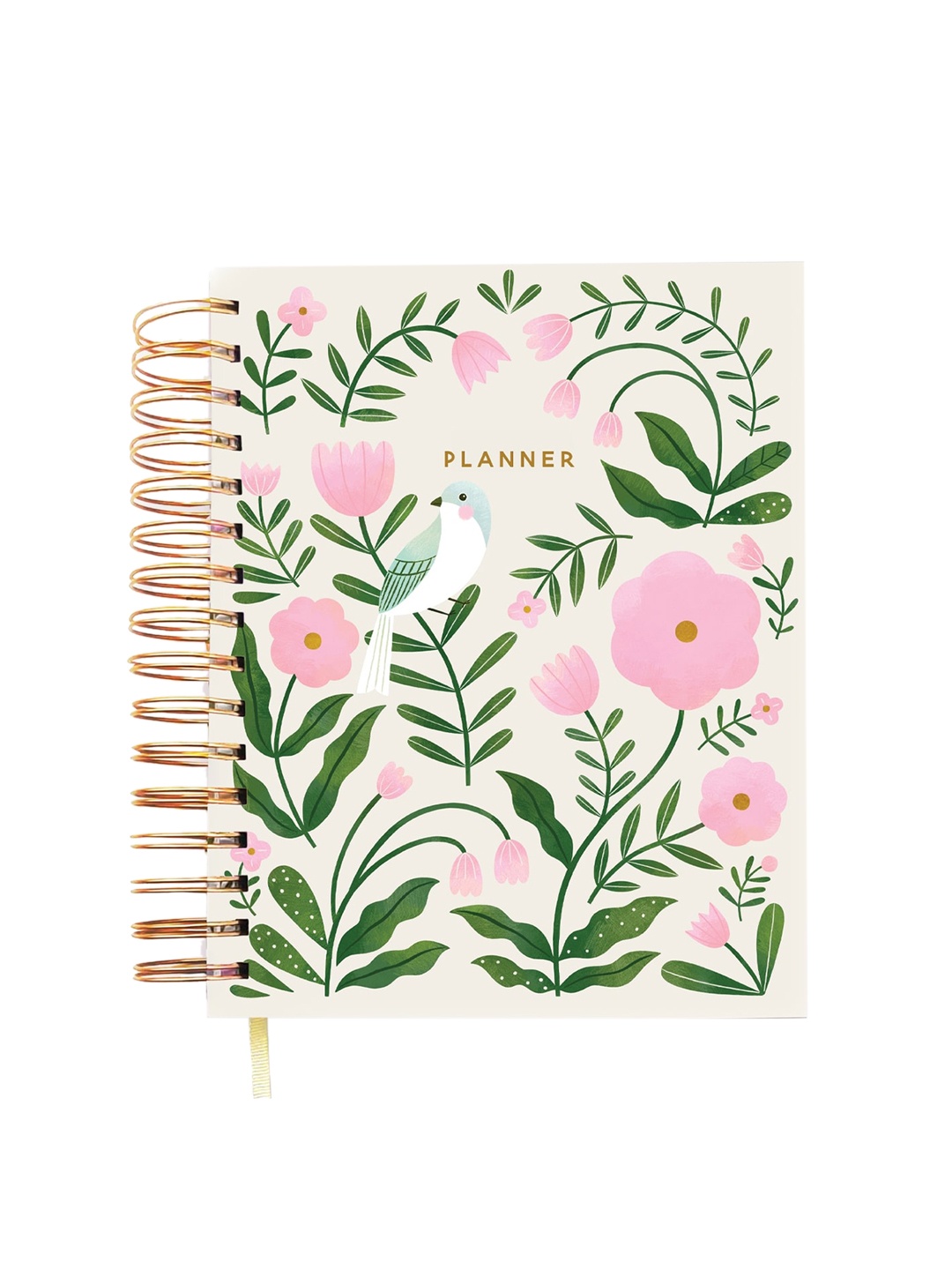 

happywagon White Bird Vines Wiro Undated Planner