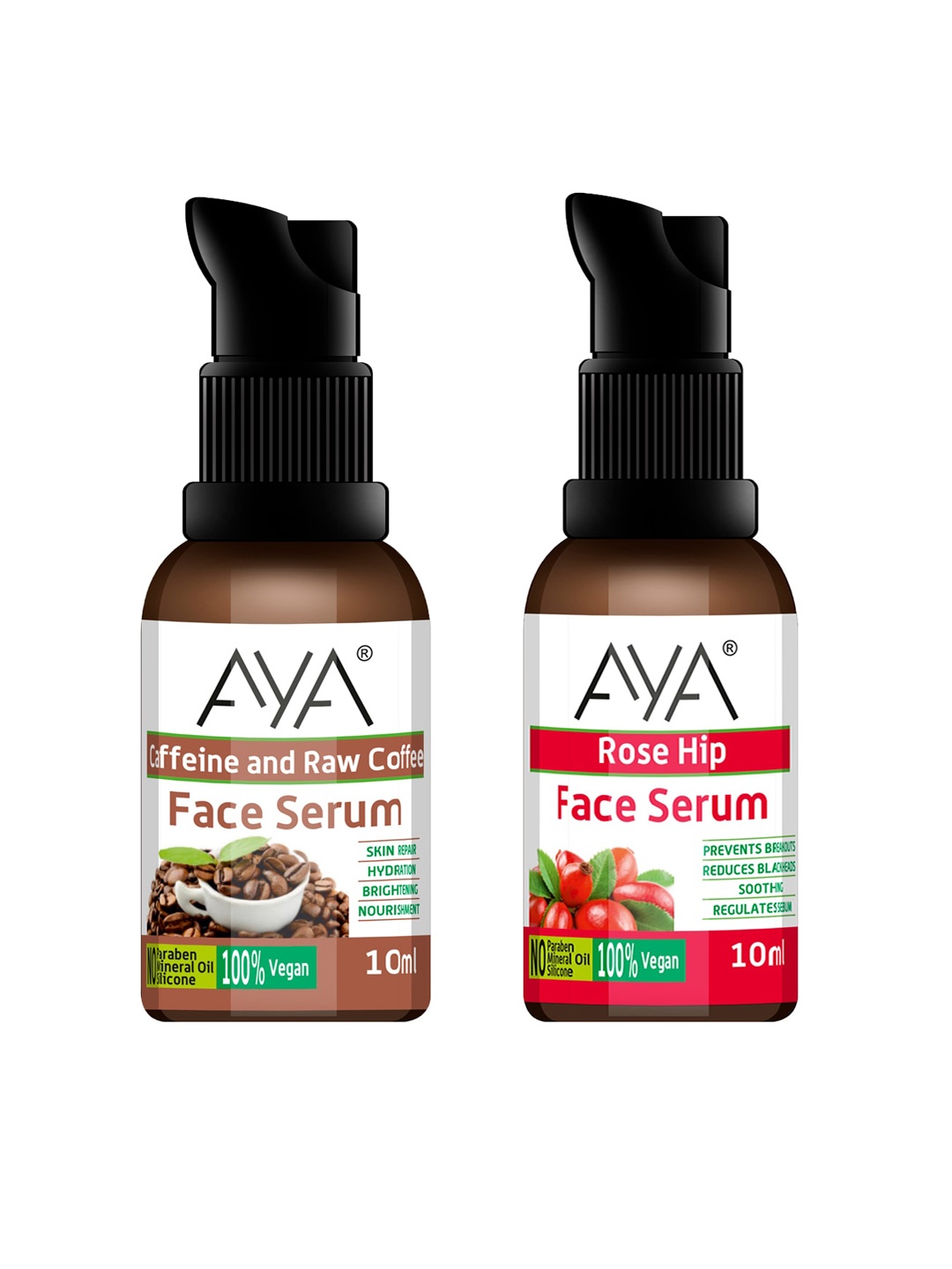 

AYA Unisex Set Of 2 Face Serum 20ml, Multi