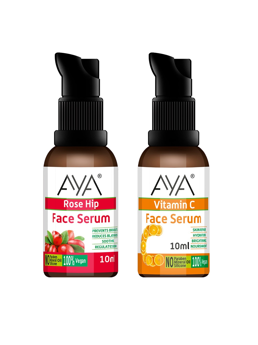 

AYA Set Of 2 Face Serum 20ml, Multi