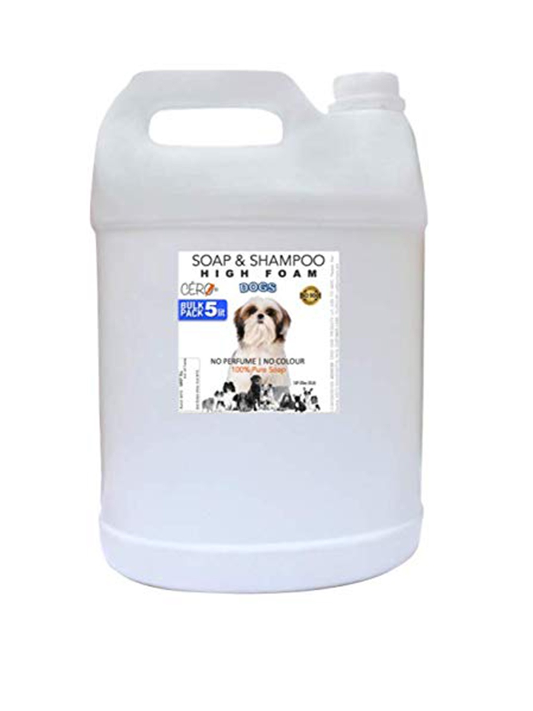 

CERO Transparent High Foam Pet Shampoo