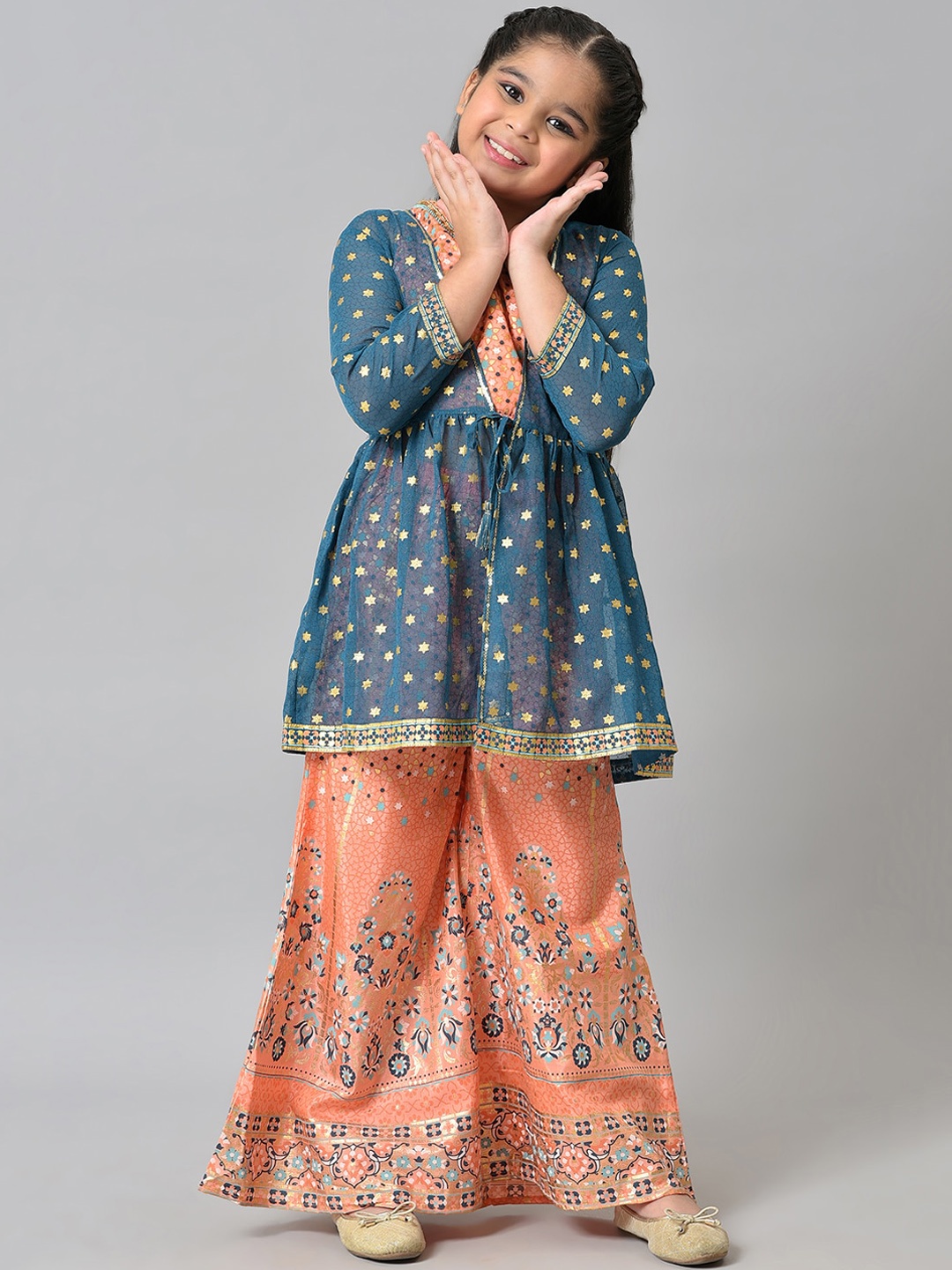 

AURELIA Girls Blue Clothing Set