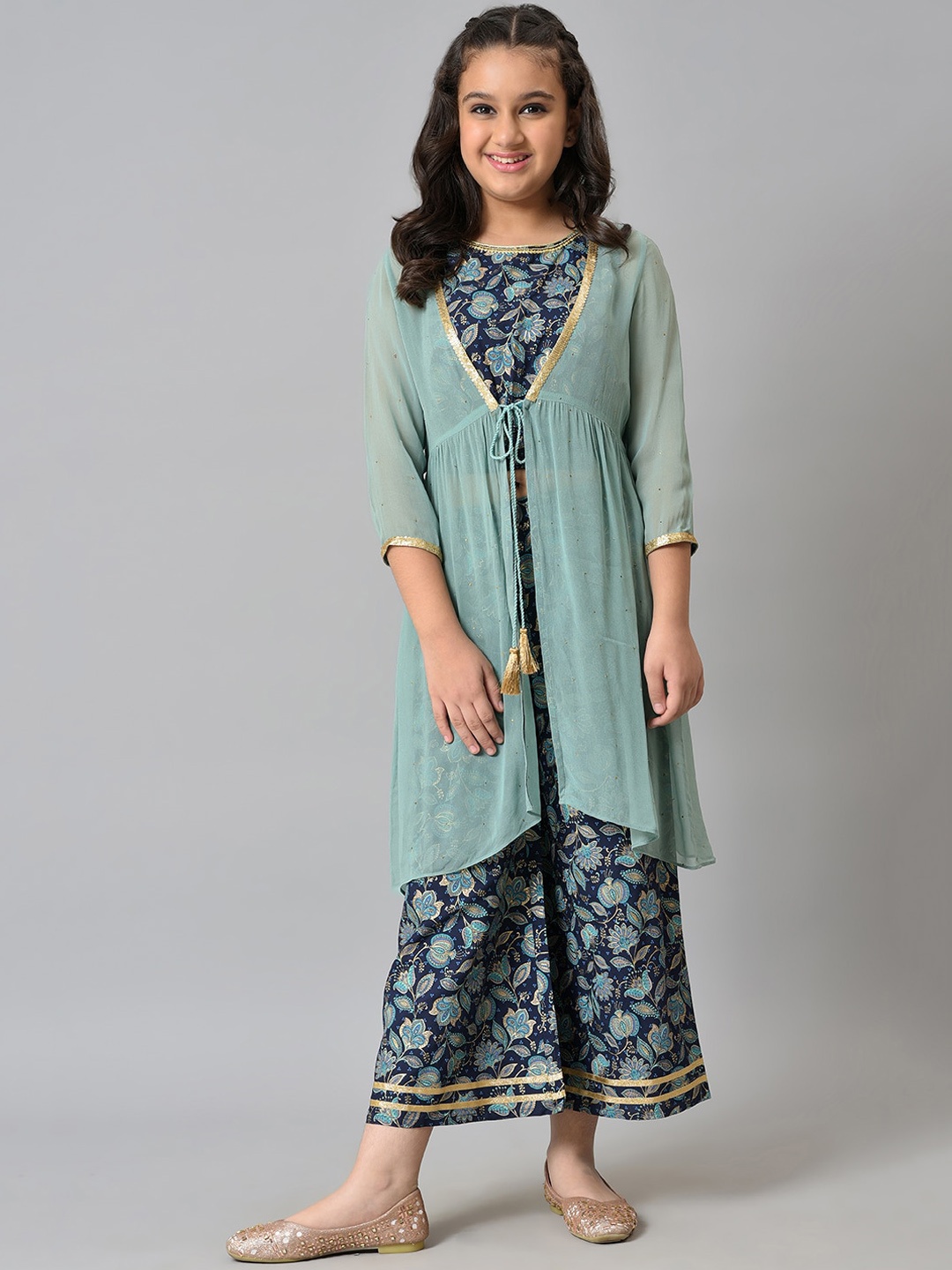 

AURELIA Girls Green Clothing Set