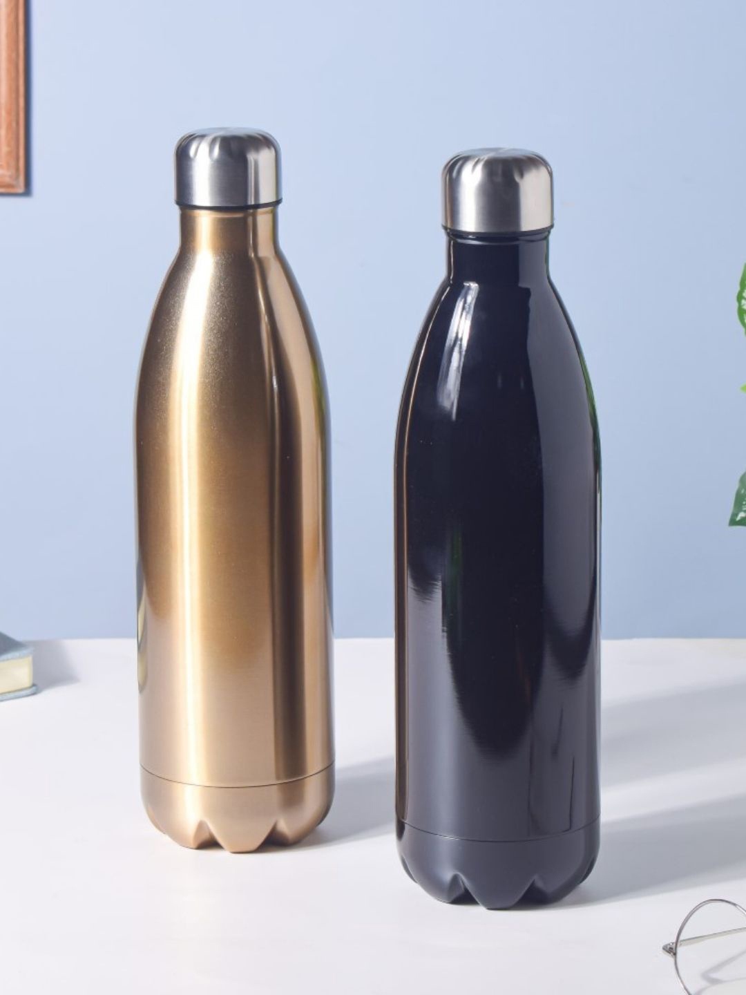 

Nestasia Black Solid Stainless Steel Thermos Flask 1000 ml