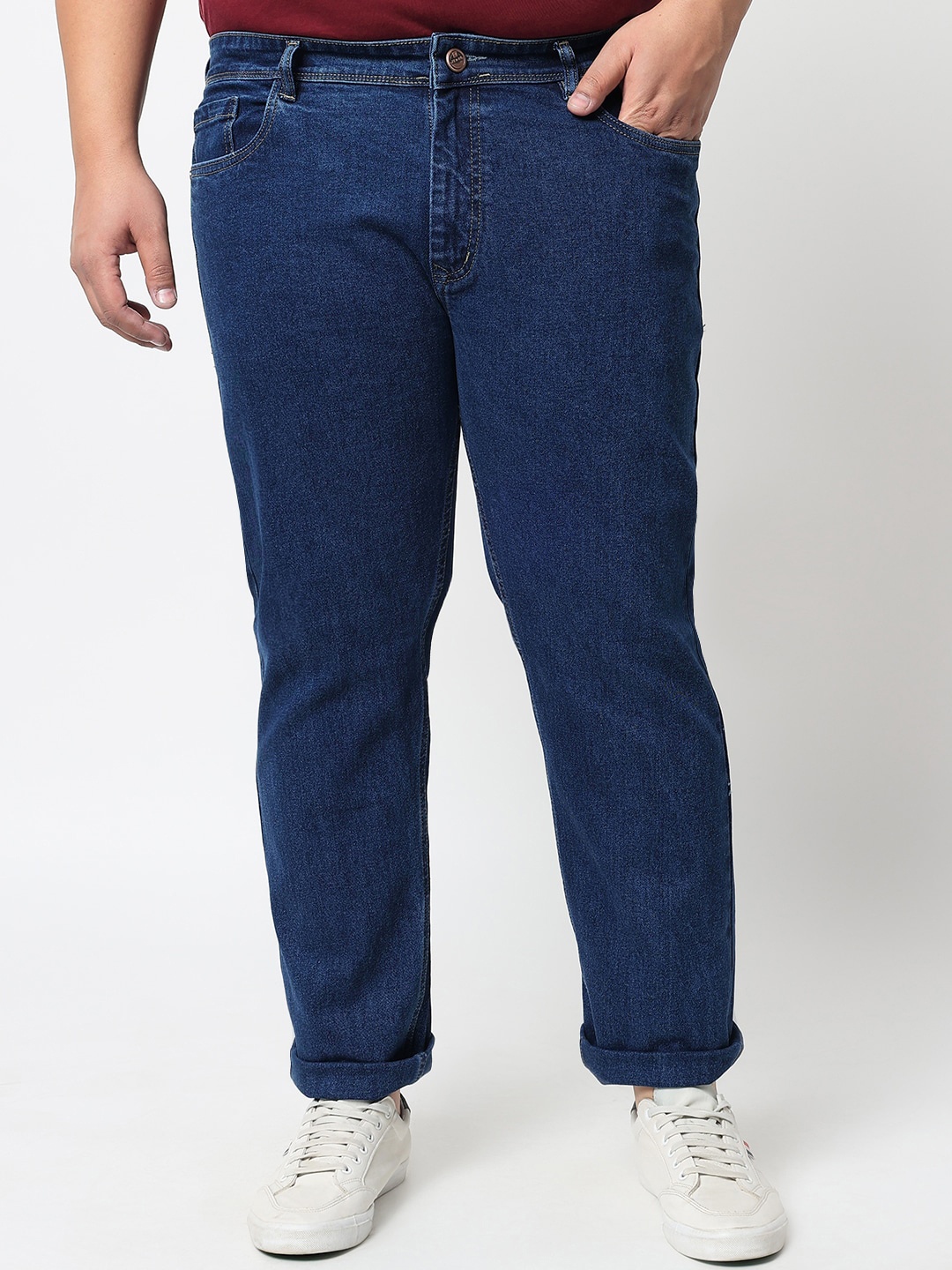 

FEVER Men Blue Slim Fit Stretchable Jeans