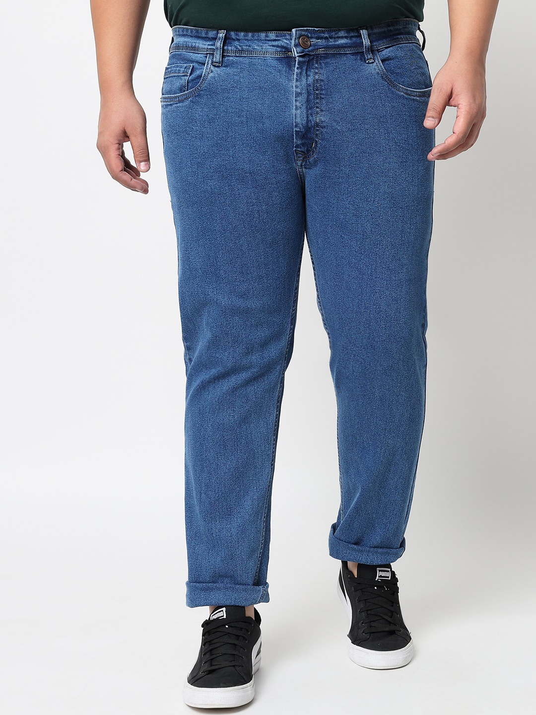 

FEVER Men Blue Slim Fit Stretchable Jeans