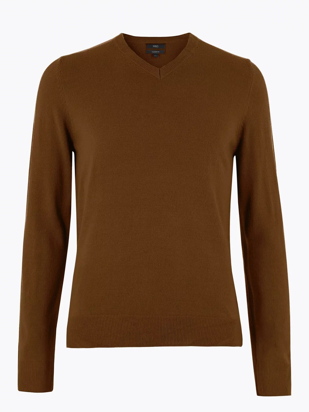 

Marks & Spencer Men Brown Pullover