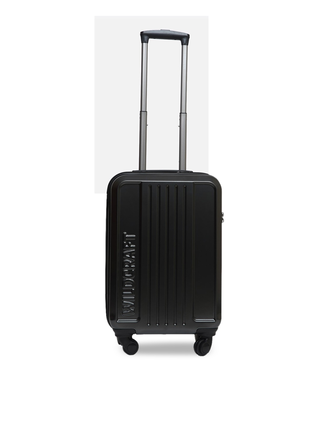 

Wildcraft Charcoal Grey Solid Trolley Bag