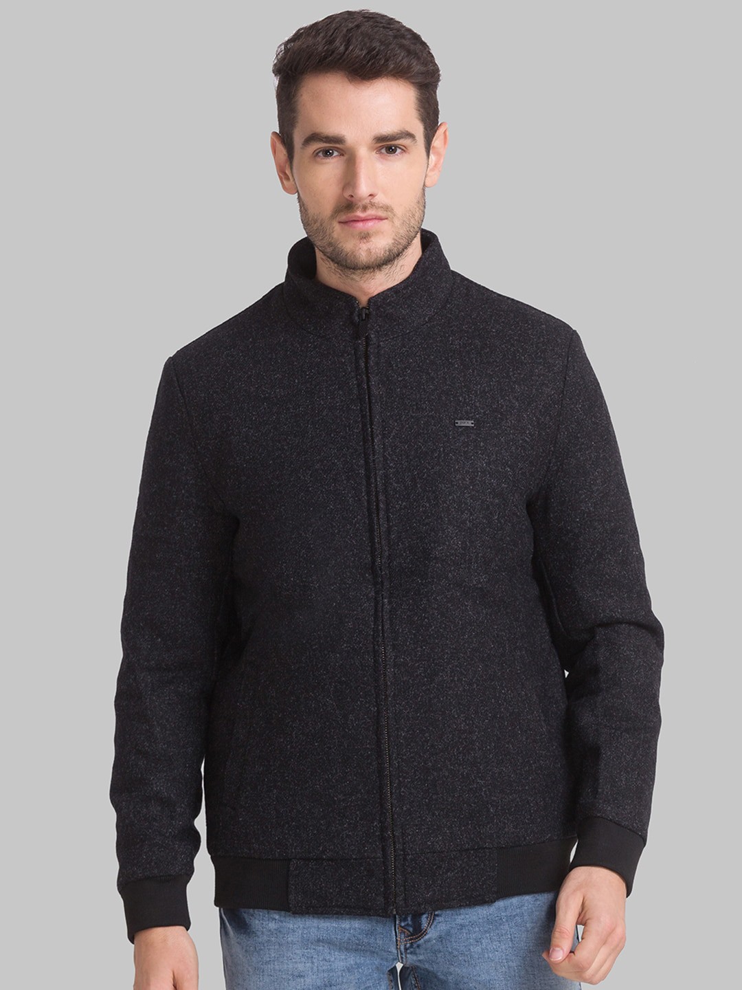 

Parx Men Black Padded Jacket