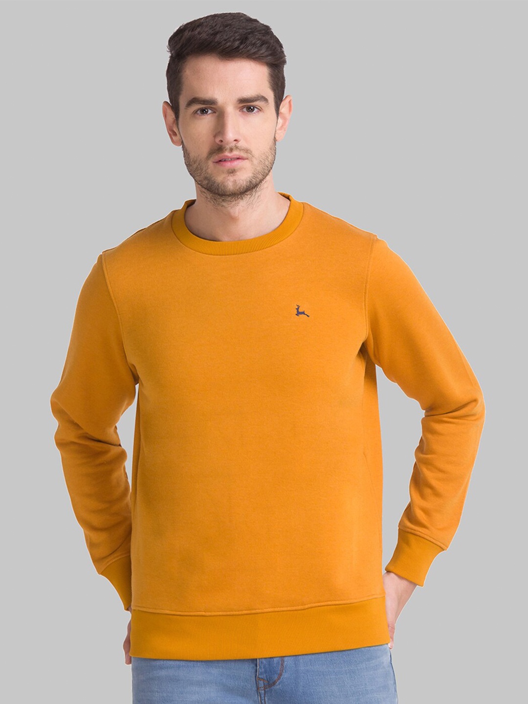 

Parx Men Sweatshirt, Yellow