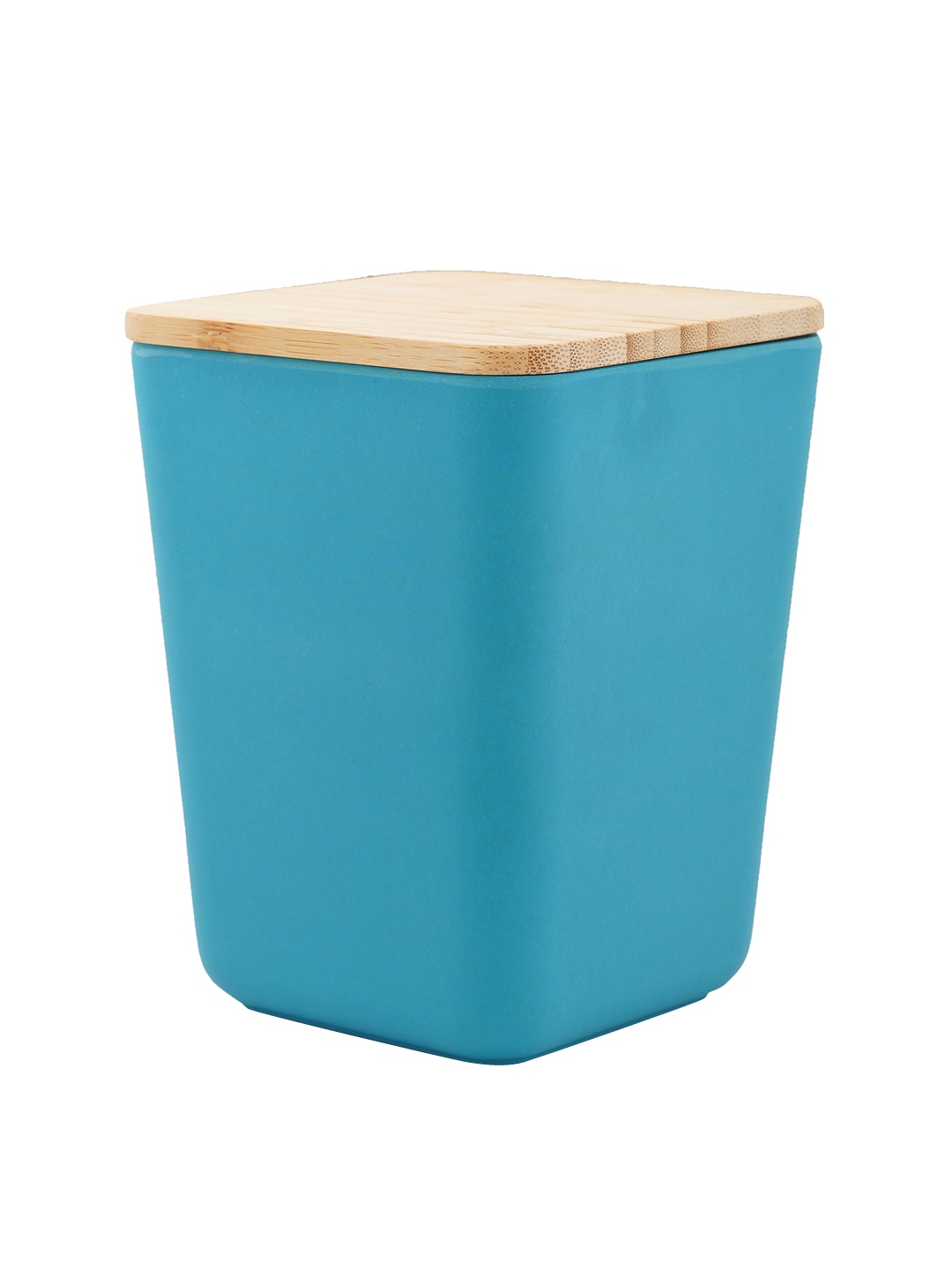 

earthism Teal-Coloured Solid Canister