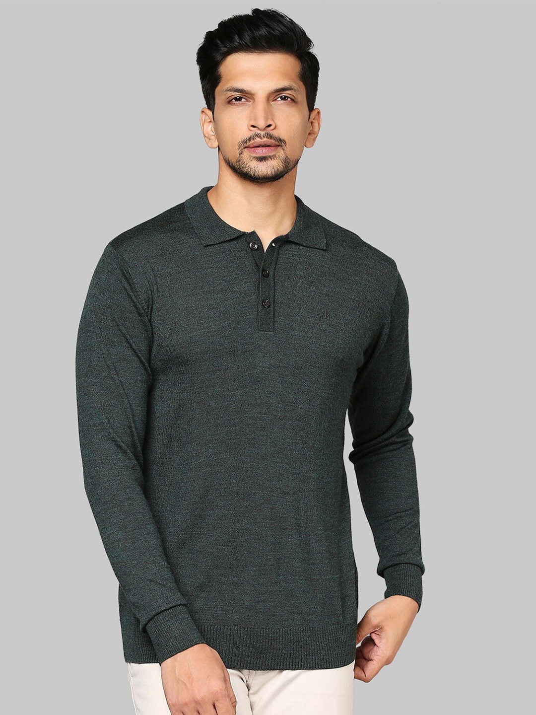 

Raymond Men Green Pullover