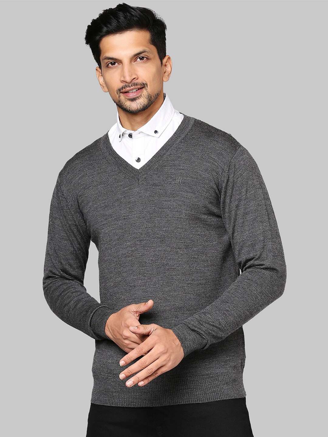 

Raymond Men Grey Pullover