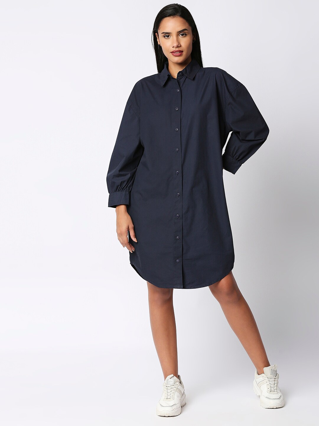 

Remanika Women Blue Shirt Dress