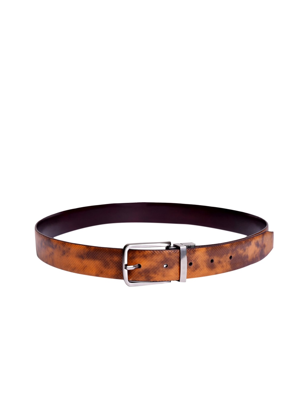 

Belwaba Men Leather Formal Belt, Tan