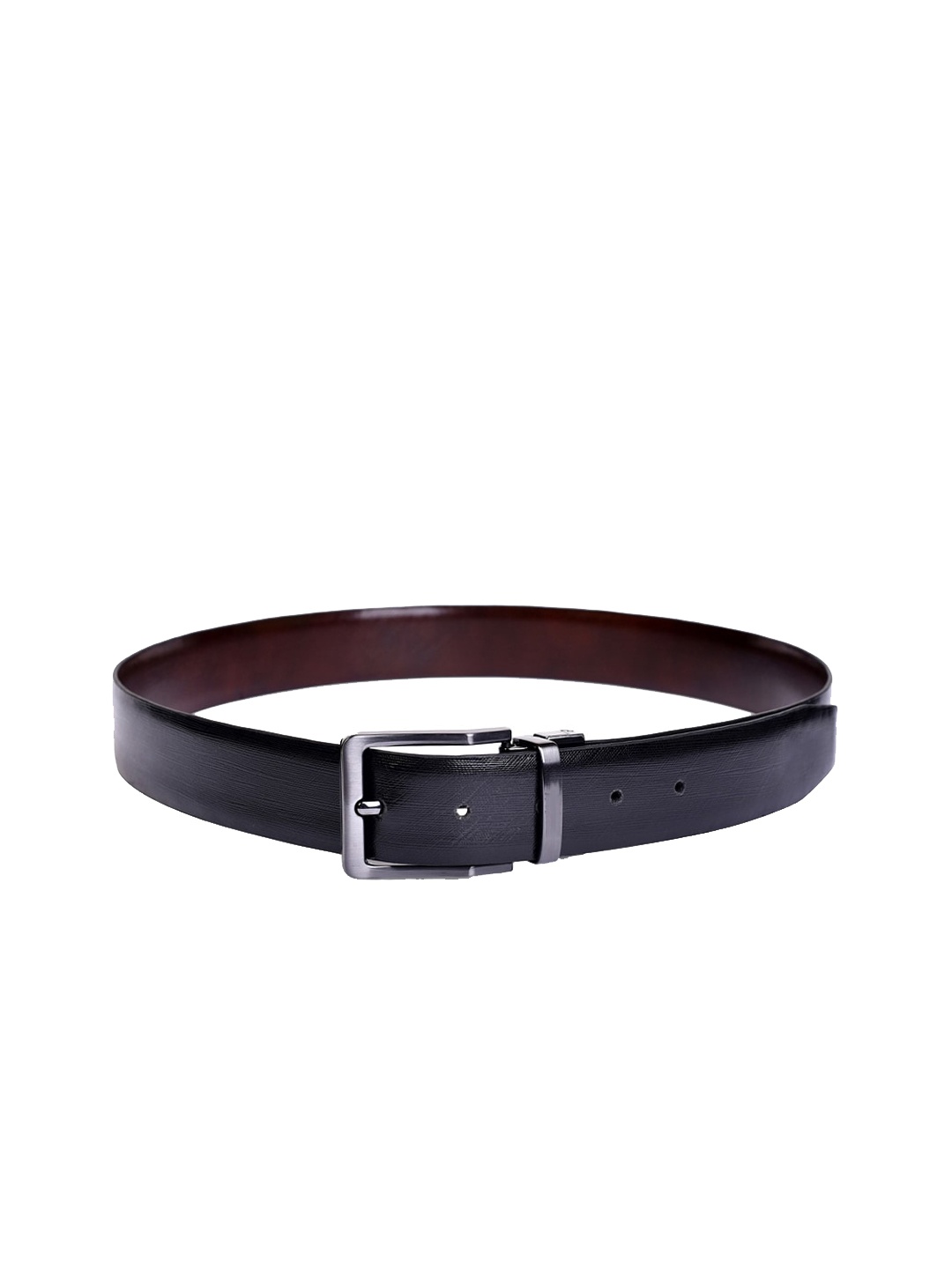 

Belwaba Men Leather Formal Belt, Black