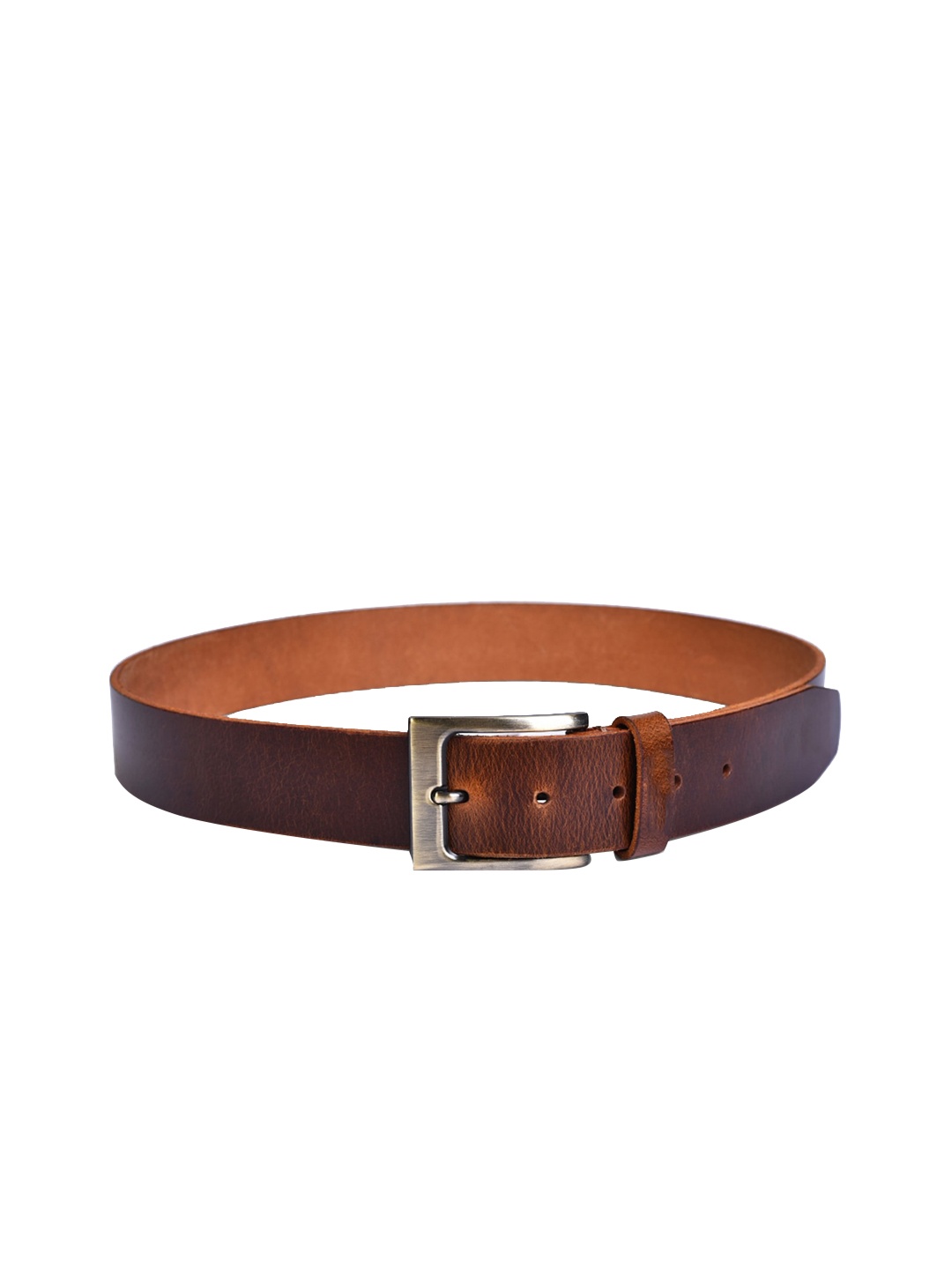 

Belwaba Men Leather Belt, Brown