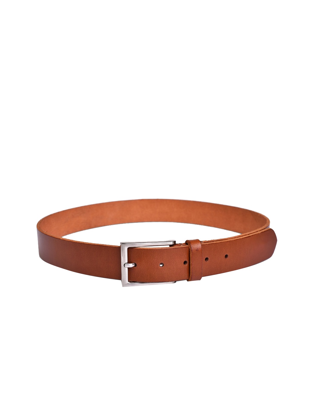 

Belwaba Men Leather Belt, Tan