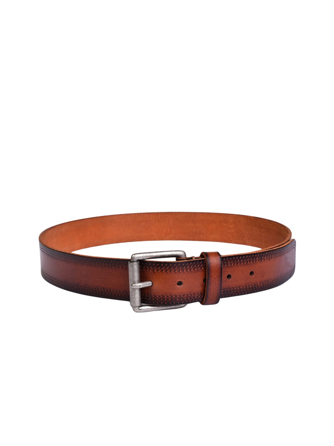 

Belwaba Men Tan Belts