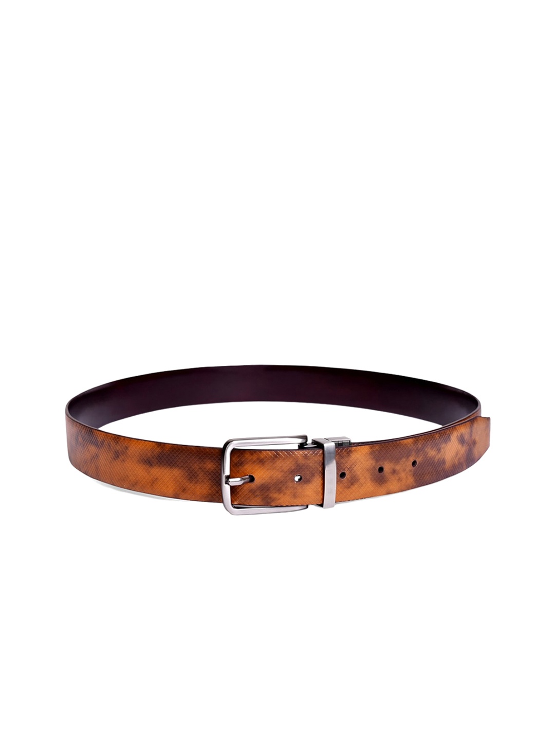 

Belwaba Men Leather Formal Belt, Tan