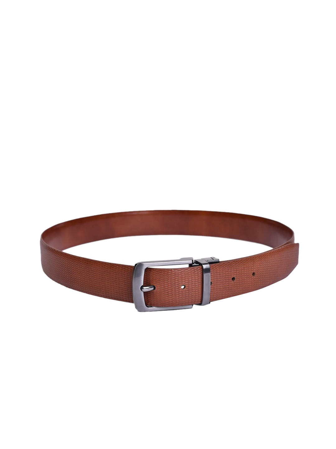 

Belwaba Men Leather Formal Belt, Tan