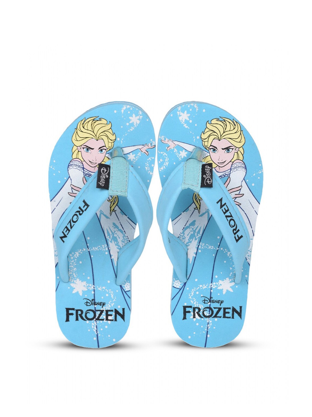 

toothless Girls Printed Rubber Thong Flip-Flops, Blue