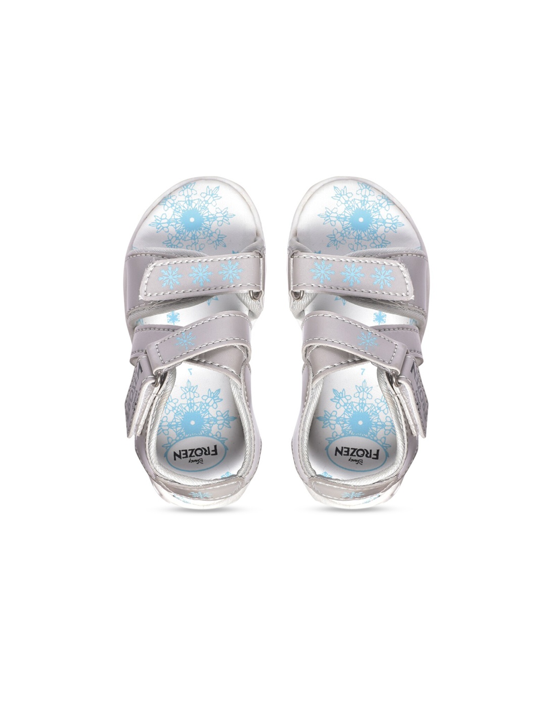 

toothless Girls Blue Printed Floater Sandals
