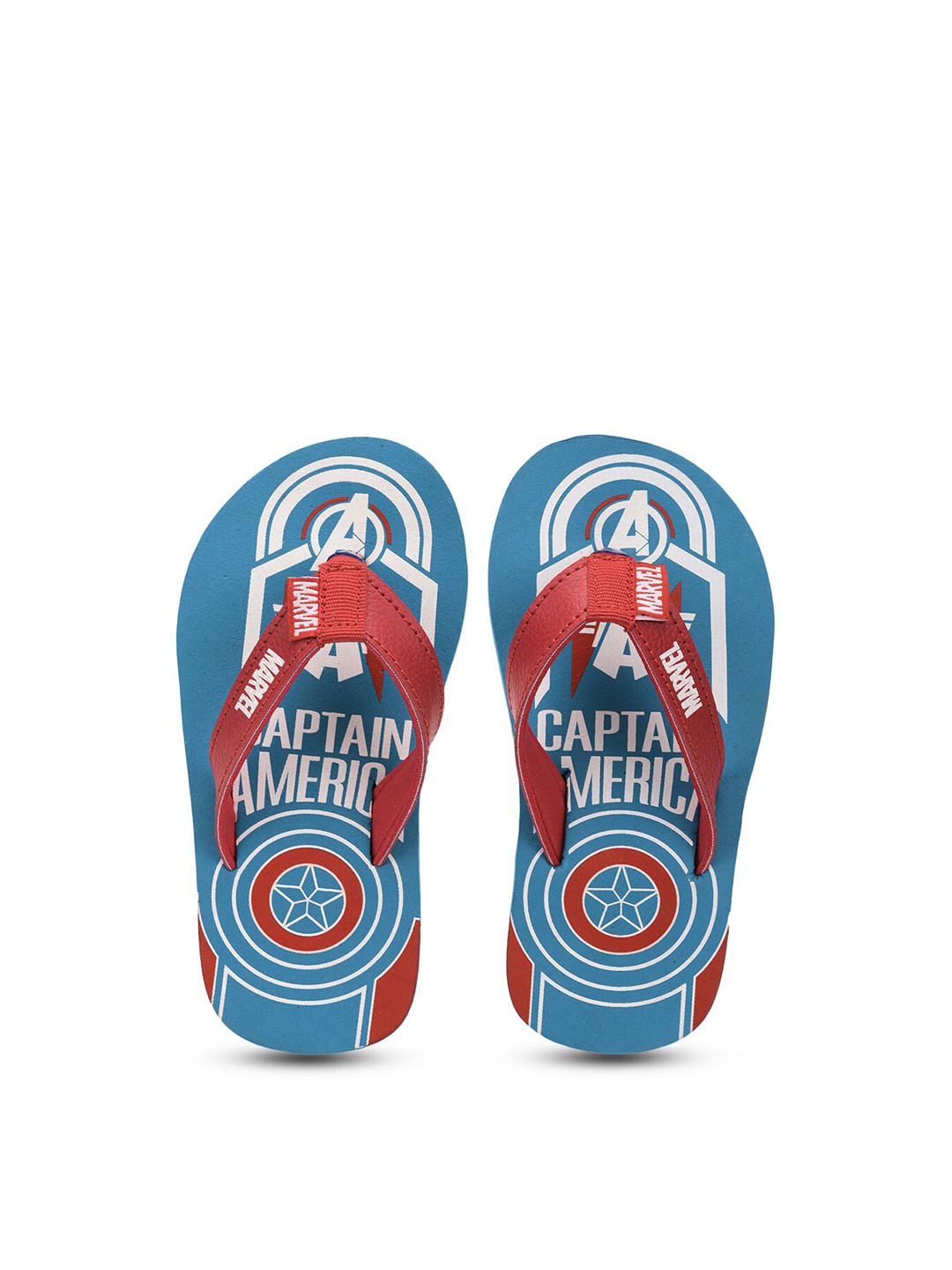 

toothless Boys Printed Rubber Thong Flip-Flops, Blue