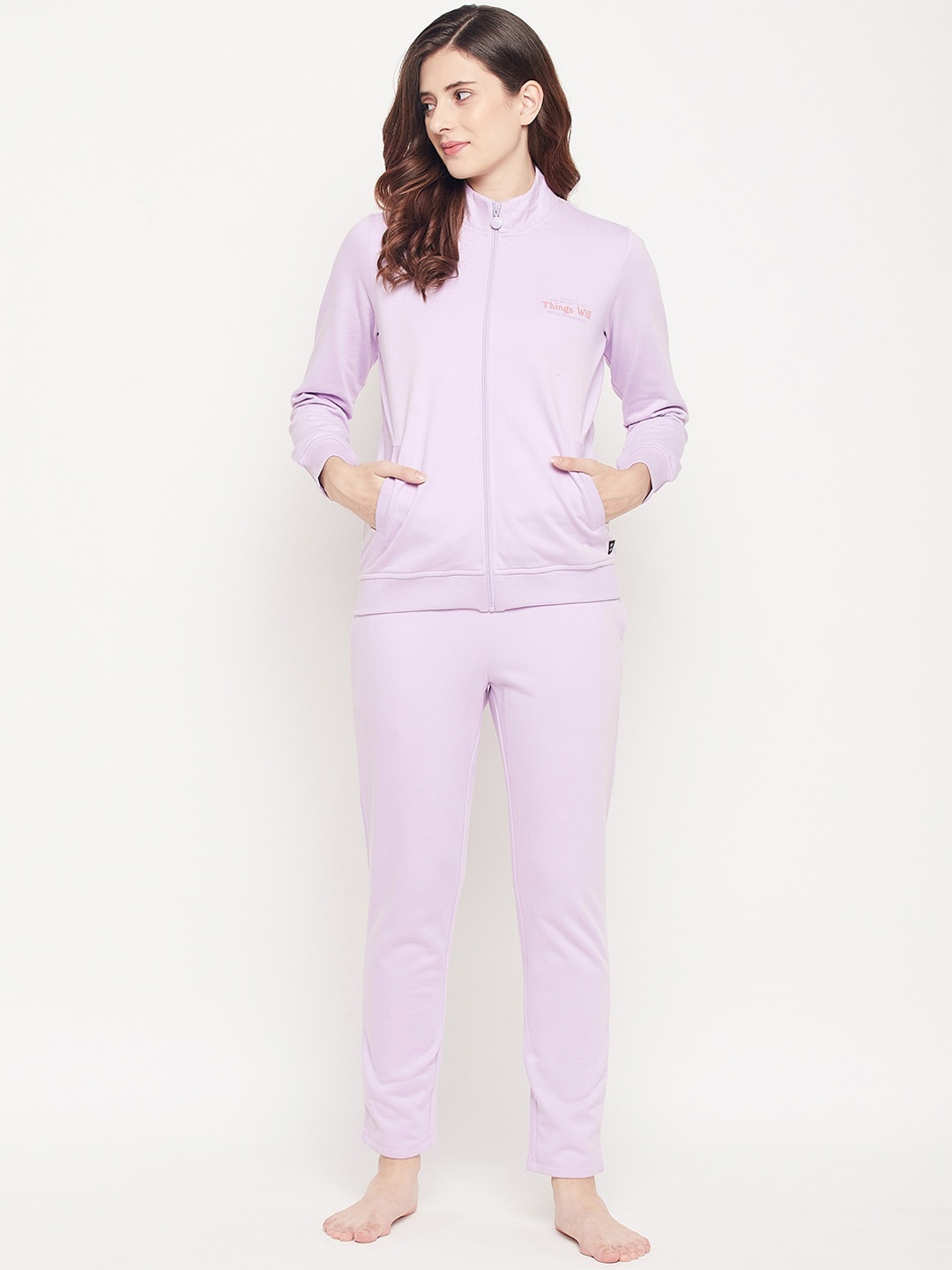 

MADAME M SECRET Women Mauve Night suit