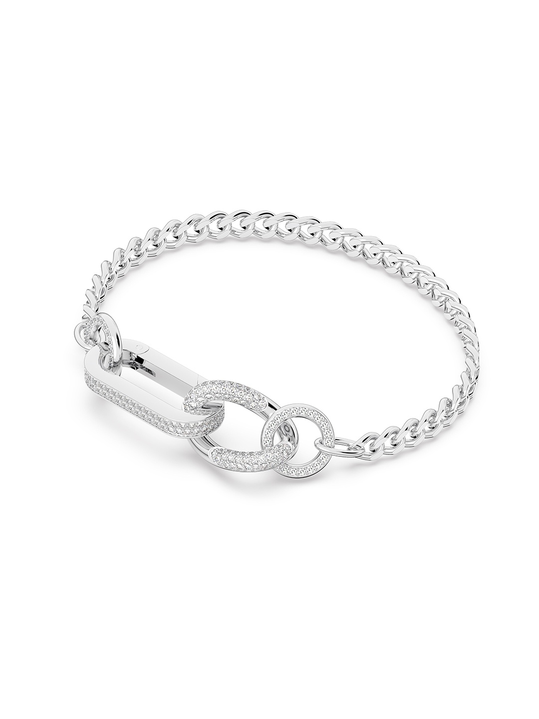 

SWAROVSKI Women DEXTERA BRACELET CRY RHS M, Silver