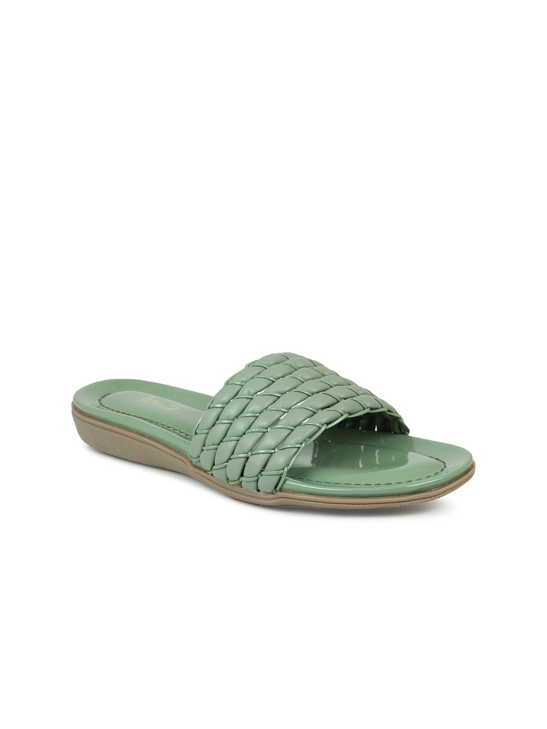 

Inc 5 Women Green Open Toe Flats