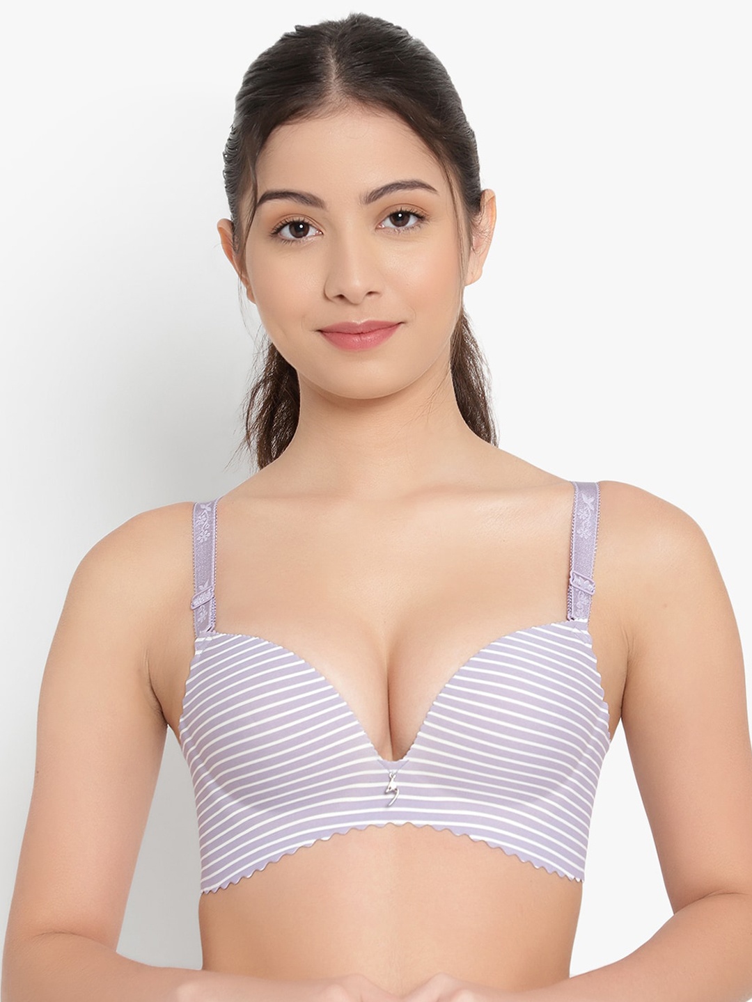 

PARKHA Women Purple Bra