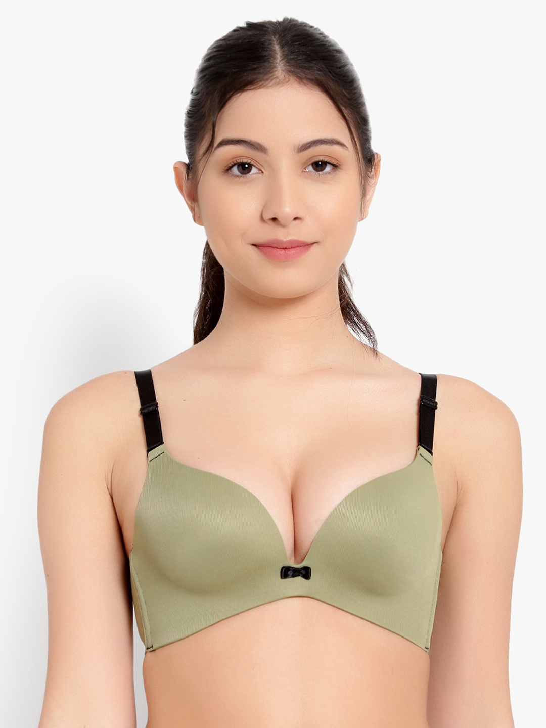 

PARKHA Women Green Bra