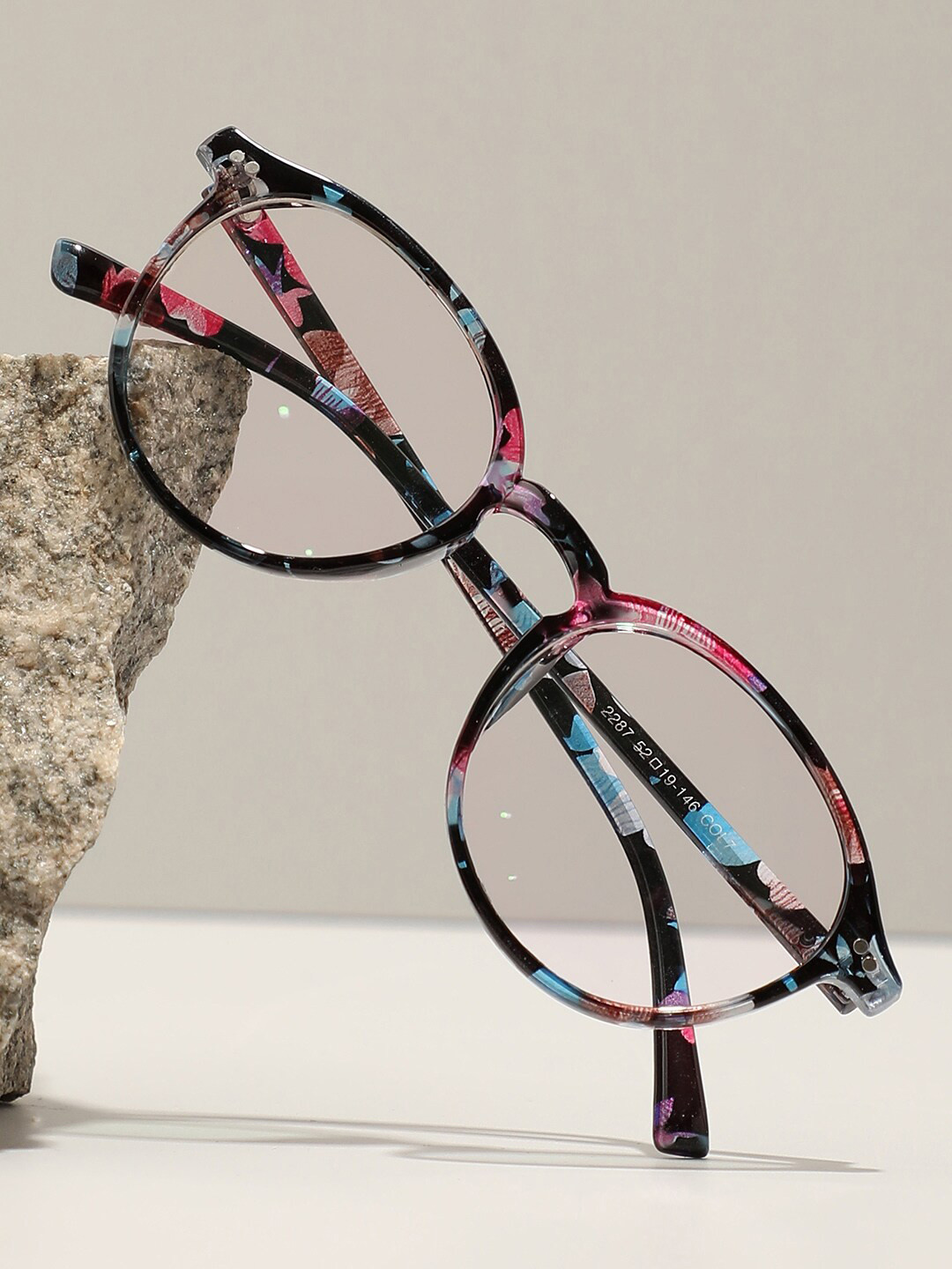 

HAUTE SAUCE by Campus Sutra Women Clear Lens & Pink Round Sunglasses