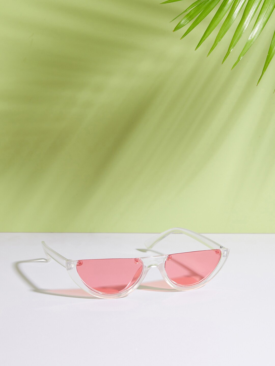 

HAUTE SAUCE by Campus Sutra Women Cateye Sunglasses with Polarised Lens, White