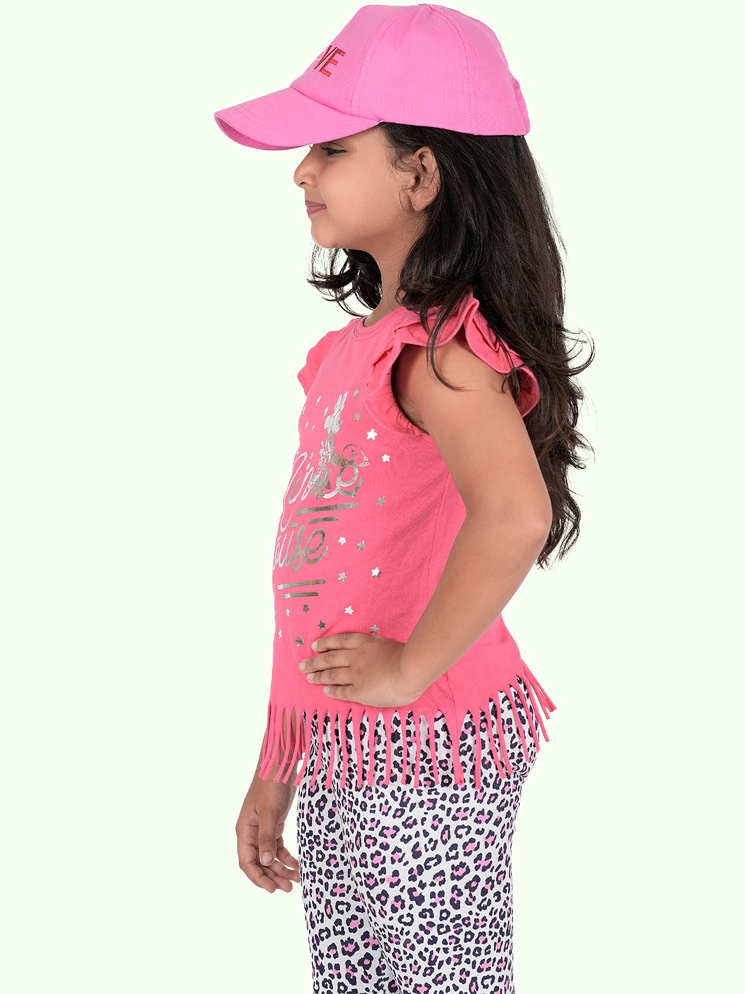 

Zalio Girls Pink Minnie Mouse Embroidered Cotton Baseball Cap