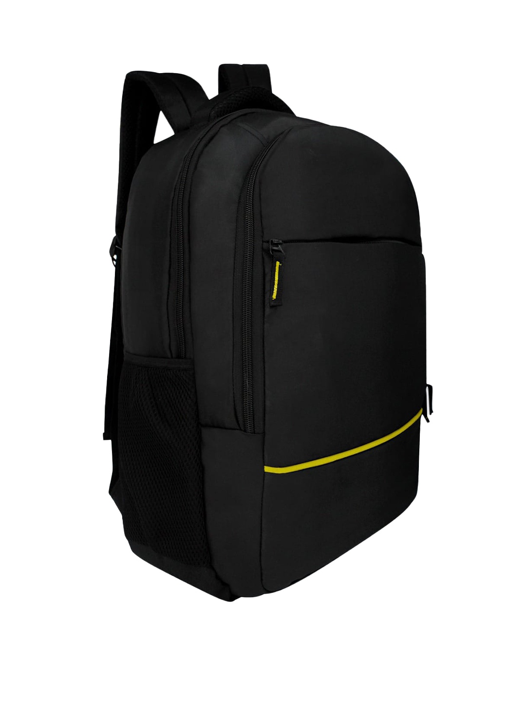 

LOOKMUSTER Unisex Yellow & Black Light Weight Laptop Bag