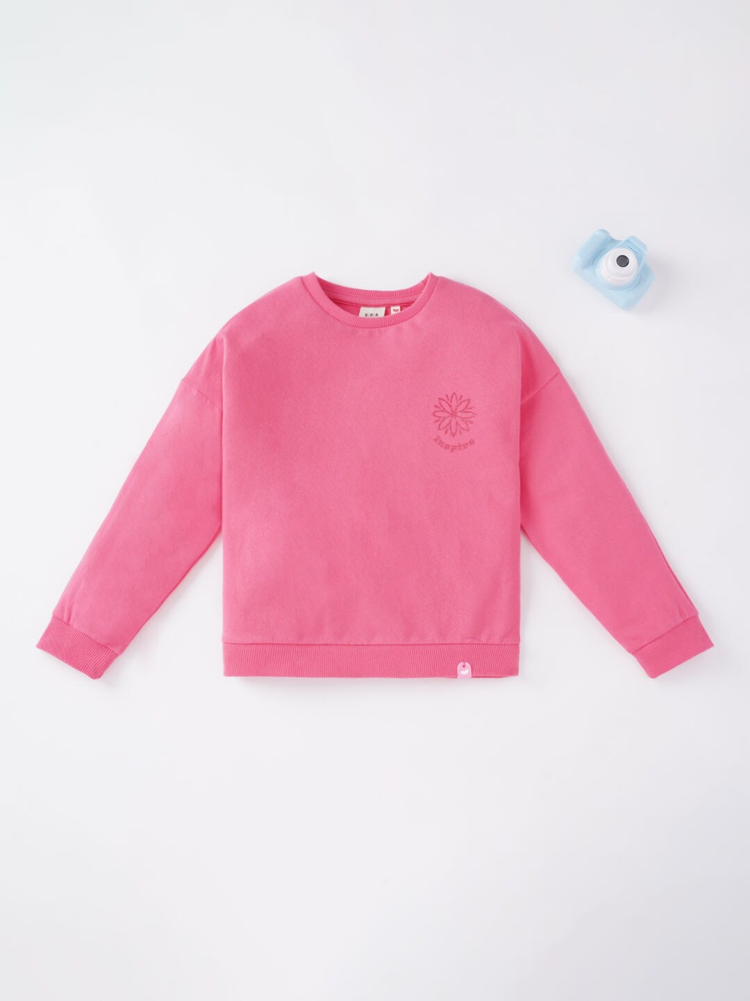 

Ed-a-Mamma Girls Sweatshirt, Pink