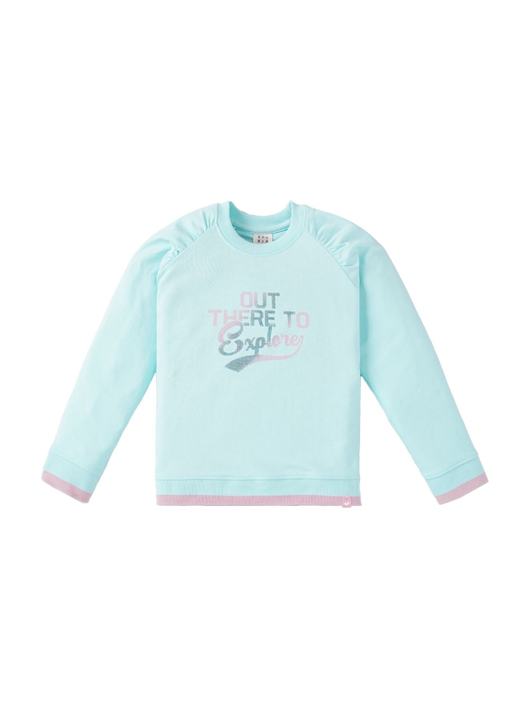 

Ed-a-Mamma Girls Printed Sweatshirt, Blue