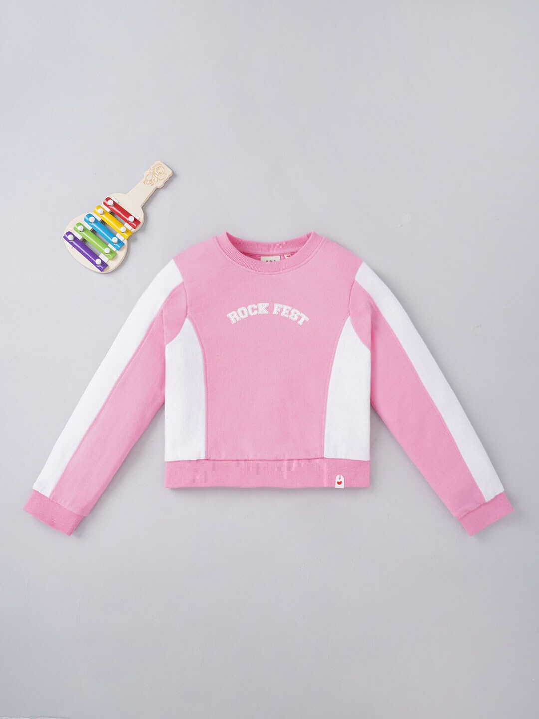 

Ed-a-Mamma Girls Sweatshirt, Pink