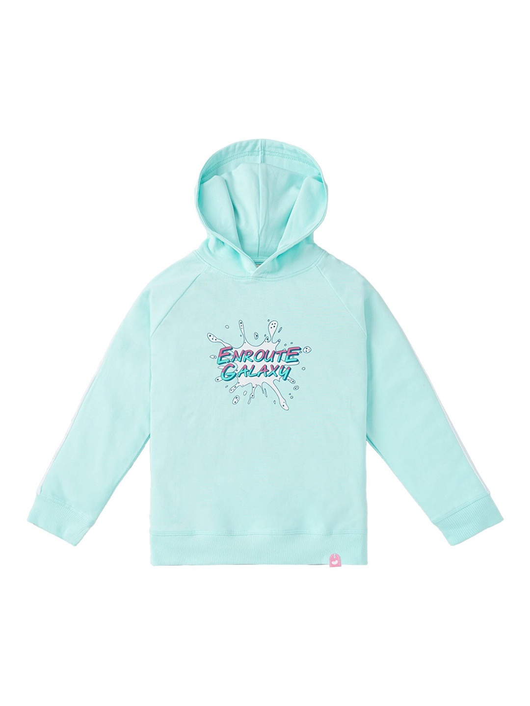 

Ed-a-Mamma Girls Printed Hooded Sweatshirt, Blue