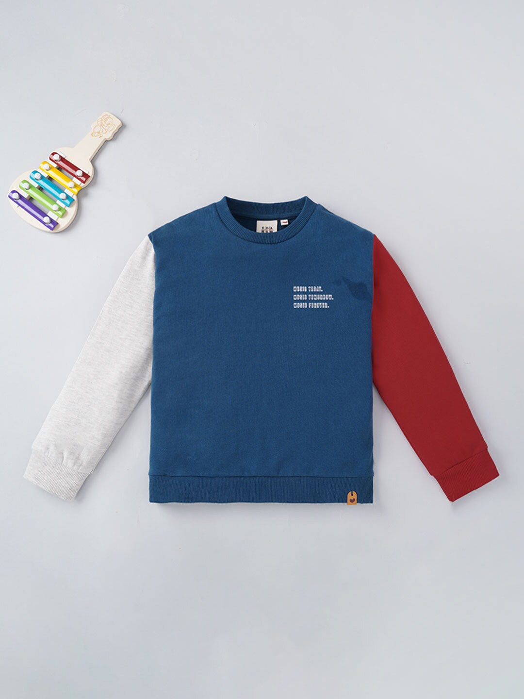 

Ed-a-Mamma Boys Navy Blue Sweatshirt