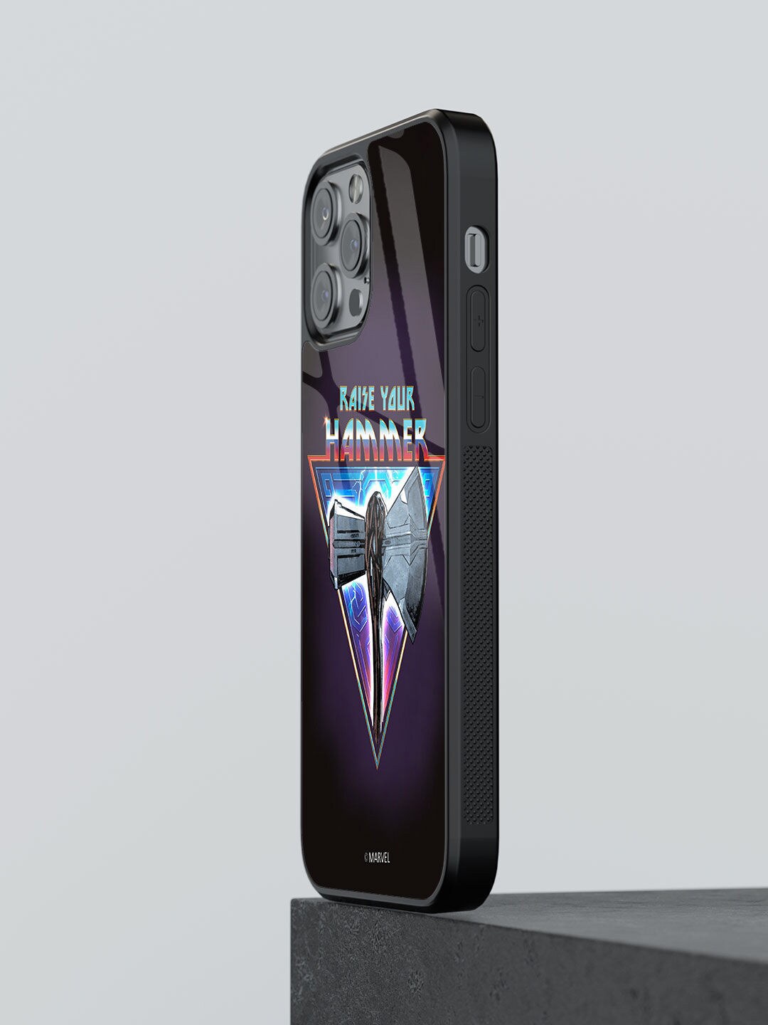 

Macmerise Black & Grey Printed iPhone 13 Pro Max Phone Cases