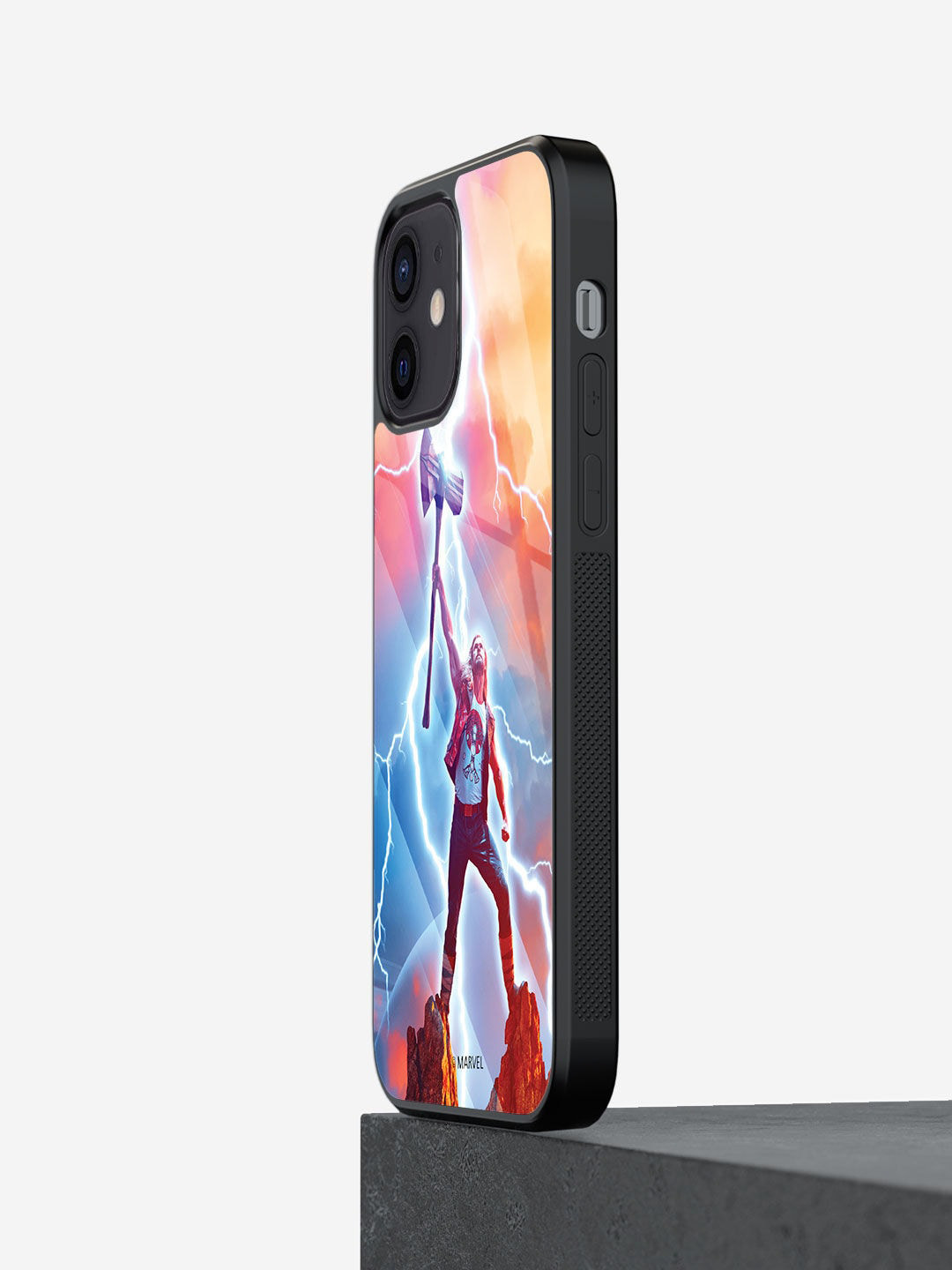 

macmerise Red Raise the Storm breaker Printed iPhone 12 Mini Back Cover