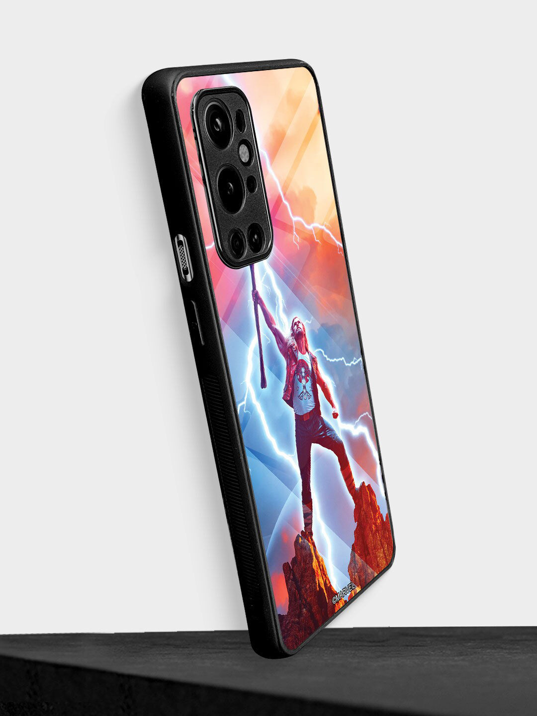 

macmerise Red Raise The Storm breaker Printed Oneplus 9 Pro Back Cover