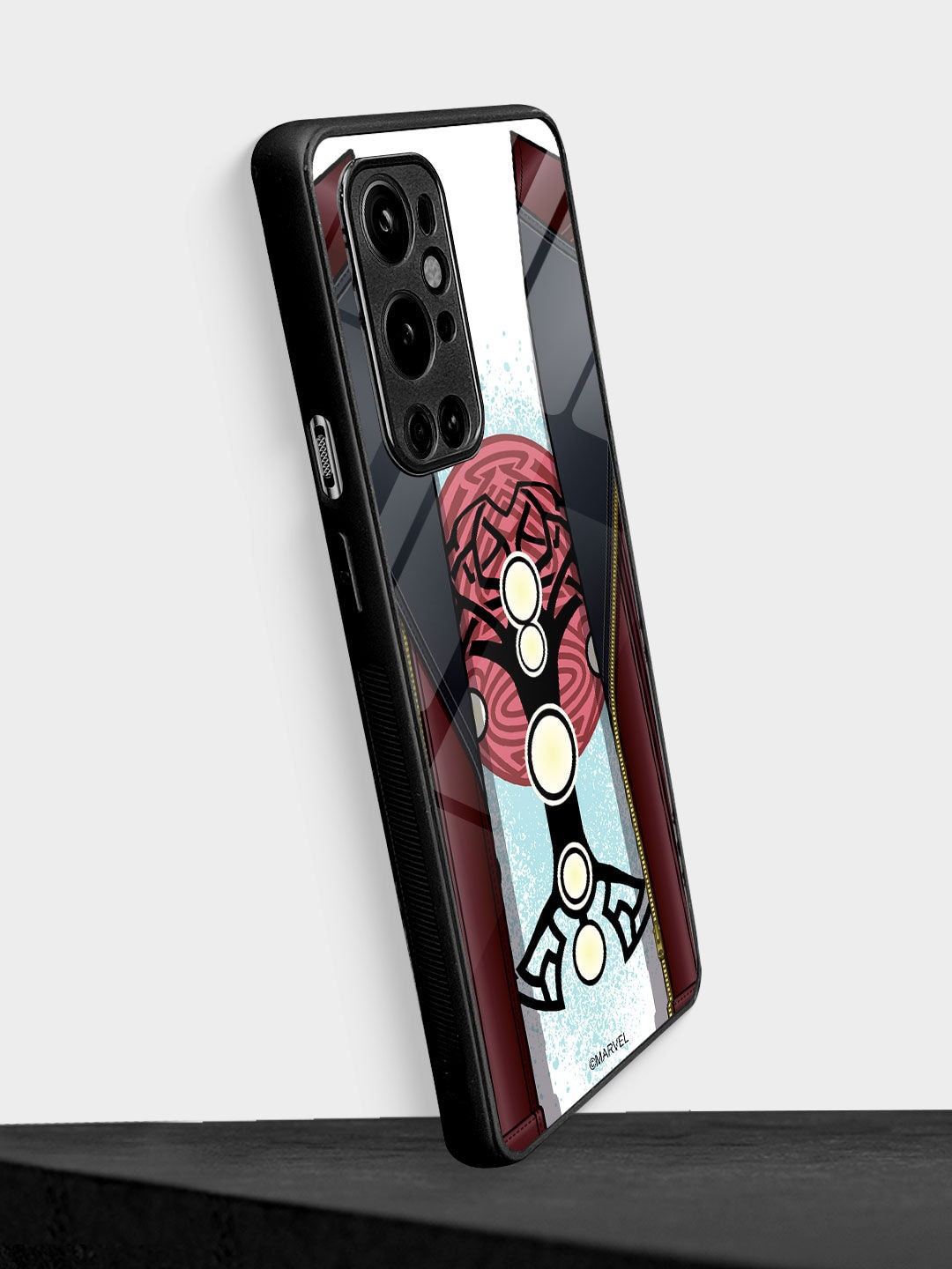 

macmerise Maroon & Black Suit up Ravager Thor Printed iPhone Oneplus 9 Pro Phone Case