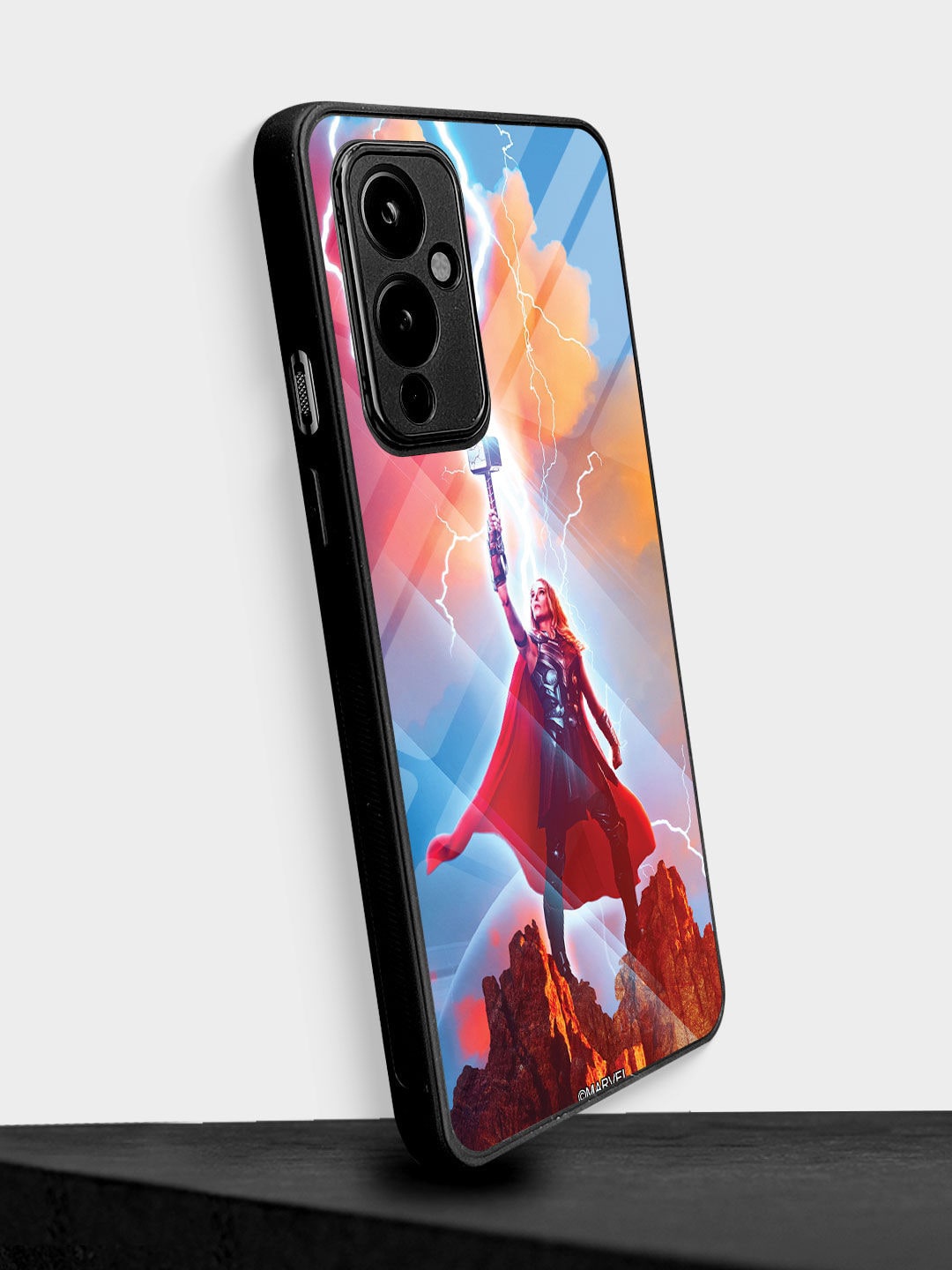 

macmerise Orange & Red Raise the Mjolnir Printed Oneplus 9 Phone Case