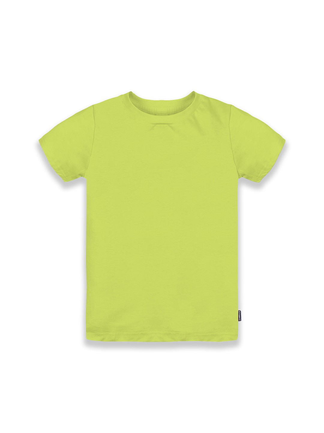 

KiddoPanti Boy Solid Green Round neck Pure Cotton T-shirt