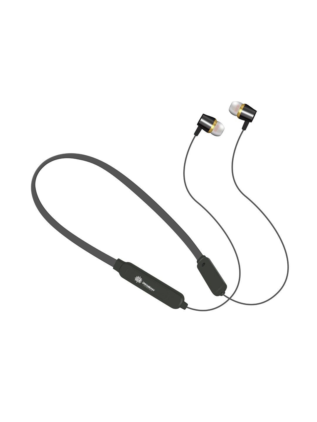 

MOBATREE Black Solid Wireless Neckband Headphones