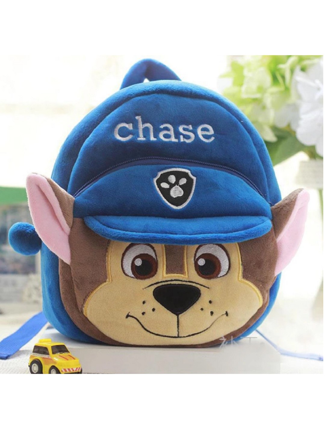 

Frantic Kids Blue & Brown Graphic Backpack